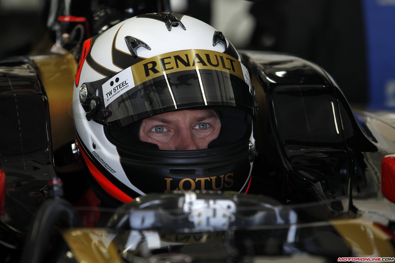 Raikkonen Test Valencia